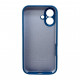 Чохол для смартфона Silicone Full Case AA Camera Protect for Apple iPhone 16 38,Surf Blue (FullAAi16-38)