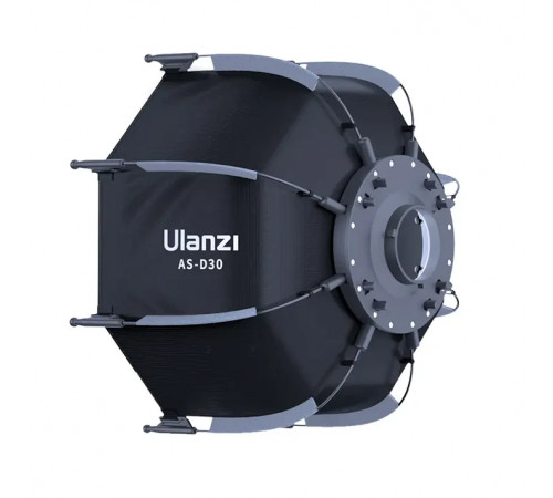 Софтбокс Ulanzi AS-D30 Octagonal Softbox, 30cm, Mini Bowens Mount and Grid (UV-L083GBB1 AS-D30) (L083GBB1)