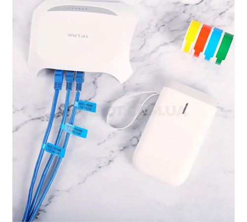 Етикетки NIIMBOT T12.5*74+35-65 Cable White For D11/D110/D101/H1S (A2K18638601) (A2K18638601)