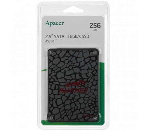 Накопичувач SSD Apacer AS350 256GB 2.5" 7mm SATAIII Standard (AP256GAS350-1)