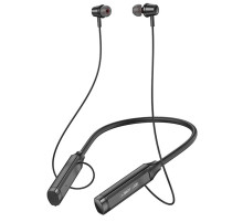 Бездротові спортивні навушники BOROFONE BE66 Motor neck-mounted BT headset Black (6941991109140)