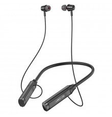 Бездротові спортивні навушники BOROFONE BE66 Motor neck-mounted BT headset Black (6941991109140)