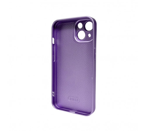 Чохол для смартфона AG Glass Matt Frame Color Logo for Apple iPhone 15 Light Purple (AGMattFrameiP15LPurple)