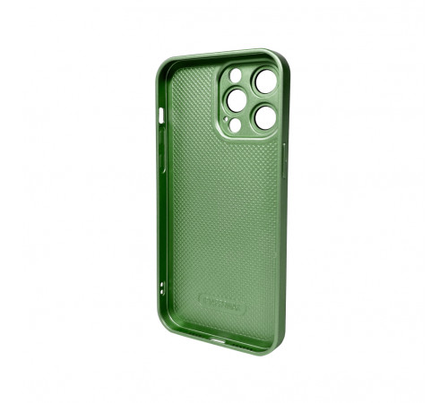 Чохол для смартфона AG Glass Matt Frame Color Logo for Apple iPhone 15 Pro Max Light Green (AGMattFrameiP15PMLGreen)