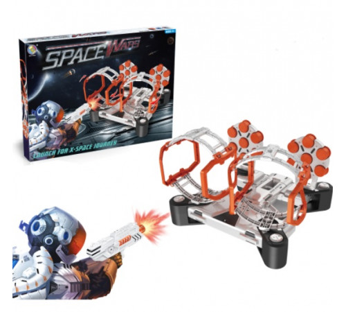 РАСПРОДАЖА Тир набор игровой Space Wars BLD Toys "Стрельба из бластера по гравитрону с мишенями" B3229 (12 шт/ящ) (24 шт/ящ)