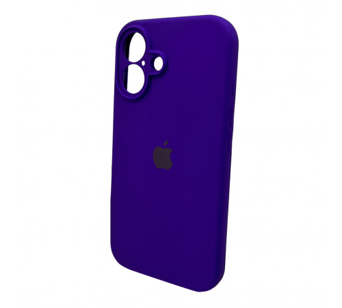 Чохол для смартфона Silicone Full Case AA Camera Protect for Apple iPhone 16 22,Dark Purple (FullAAi16-22)