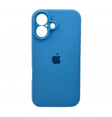 Чохол для смартфона Silicone Full Case AA Camera Protect for Apple iPhone 16 49,Cornflower (FullAAi16-49)