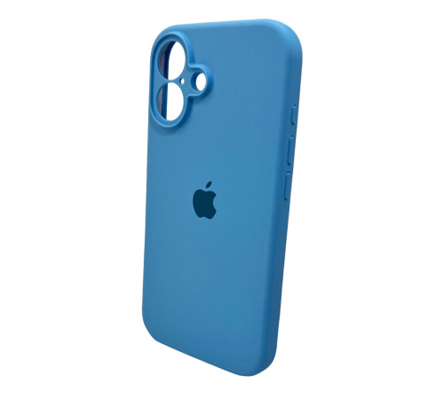 Чохол для смартфона Silicone Full Case AA Camera Protect for Apple iPhone 16 49,Cornflower (FullAAi16-49)
