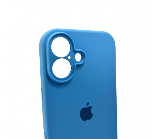 Чохол для смартфона Silicone Full Case AA Camera Protect for Apple iPhone 16 49,Cornflower (FullAAi16-49)