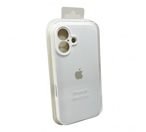 Чохол для смартфона Silicone Full Case AA Camera Protect for Apple iPhone 16 8,White (FullAAi16-8)