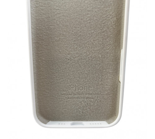 Чохол для смартфона Silicone Full Case AA Camera Protect for Apple iPhone 16 8,White (FullAAi16-8)