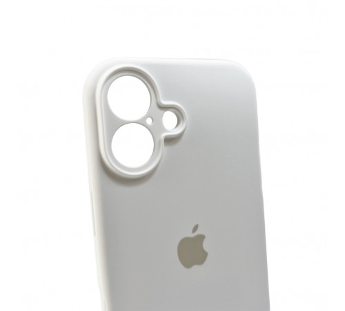 Чохол для смартфона Silicone Full Case AA Camera Protect for Apple iPhone 16 8,White (FullAAi16-8)
