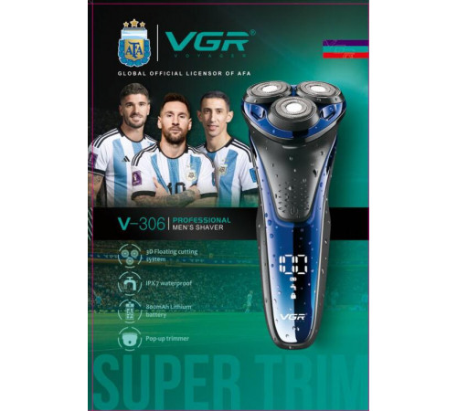 306 VGR   Мужская  электробритва  VGR V306       V-306   (48)