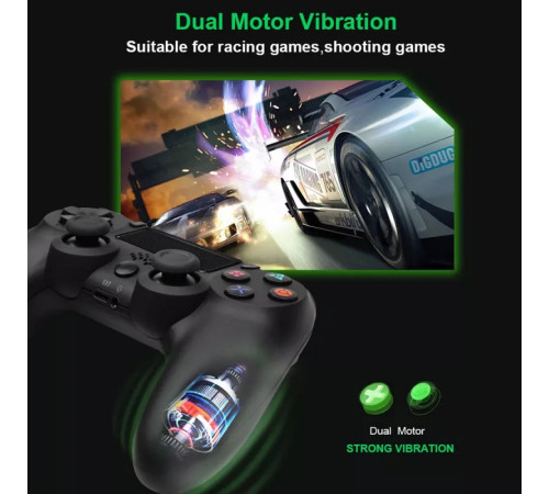 Бездротовий геймпад PS4 Doubleshock (PS4, PC, TV, Android)