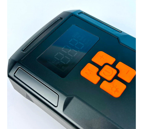 Автомобільний пускозарядний пристрій (компресор) Hoco QS2 8000mAh