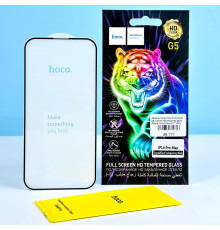 Захисне скло Hoco Full screen silk screen HD tempered glass iPhone 15 Pro (G5)