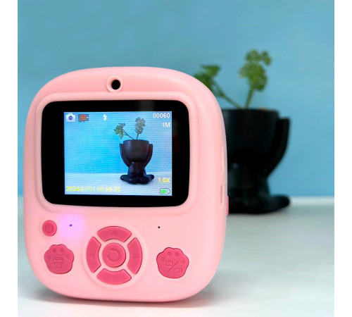 Дитяча фотокамера XO XJ04 front and rear dual camera з функцією друку