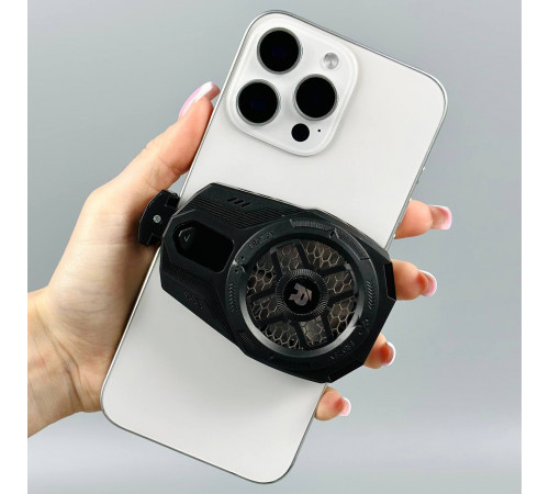 Охолоджувач затискач Remax RT-F8 Icyzun Series для телефону з дисплеєм температури