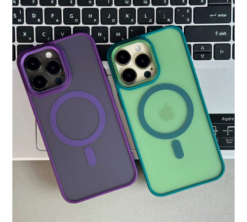 Накладка Matte Corrugated Camera Magnetic РОЗПРОДАЖ iPhone 16 Pro