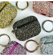 Чохол for AirPods Pro 2 Bling Grainy Diamond Box