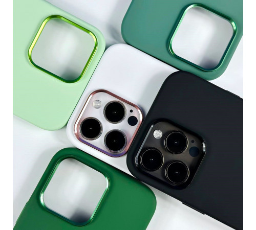 Накладка Premium quality Silicone Case+Metal AG+Magnetic+BOX LOGO iPhone 13 Pro Max