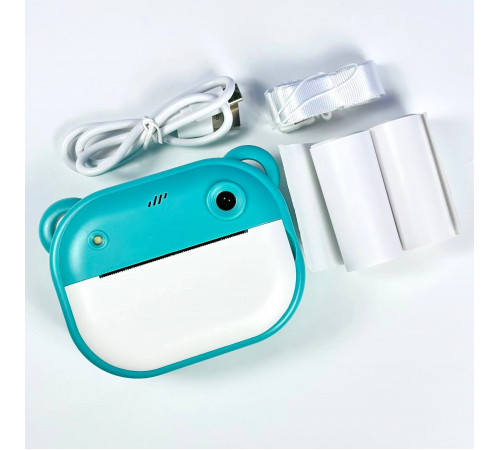 Дитяча фотокамера Teddy Y600 із функцією друку та з фронтальною камерою