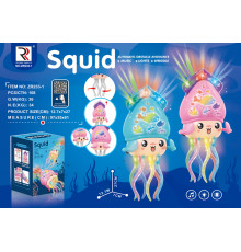 Іграшка танцюючий музичний восьминіг з підсвіткою ZR233-1 (108 шт)