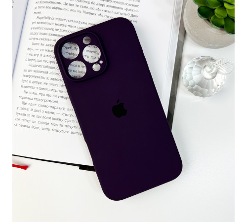 Чохол для смартфона Silicone Full Case AA Camera Protect for Apple iPhone 16 Pro Max 59,Berry Purple (FullAAi16PM-59)