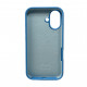 Чохол для смартфона Silicone Full Case AA Open Cam for Apple iPhone 16 49,Cornflower (FullOpeAAi16-49)