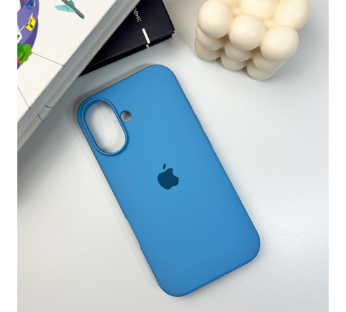 Чохол для смартфона Silicone Full Case AA Open Cam for Apple iPhone 16 49,Cornflower (FullOpeAAi16-49)