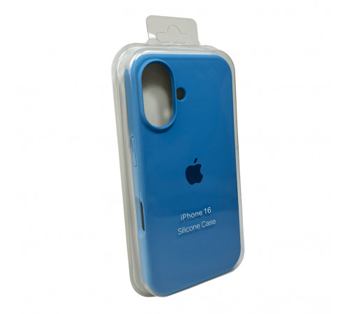 Чохол для смартфона Silicone Full Case AA Open Cam for Apple iPhone 16 49,Cornflower (FullOpeAAi16-49)