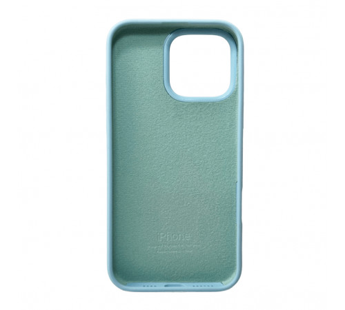 Чохол для смартфона Silicone Full Case AA Open Cam for Apple iPhone 16 Pro Max 27,Mist Blue (FullOpeAAi16PM-27)