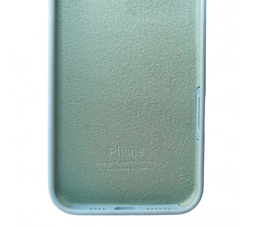 Чохол для смартфона Silicone Full Case AA Open Cam for Apple iPhone 16 Pro Max 27,Mist Blue (FullOpeAAi16PM-27)