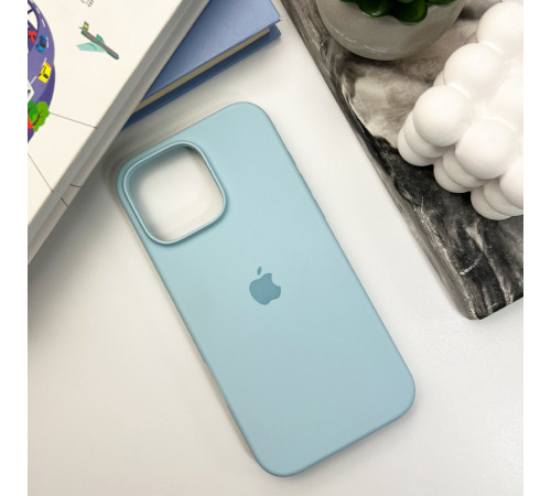 Чохол для смартфона Silicone Full Case AA Open Cam for Apple iPhone 16 Pro Max 27,Mist Blue (FullOpeAAi16PM-27)