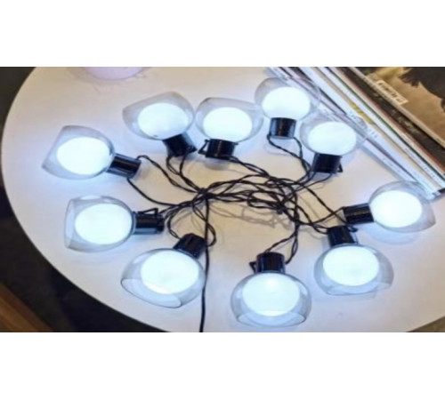 Гирлянда RD-249 Шар 10 LED 3x2 м 200LED Цвет ламп-Белый (50 шт/ящ)