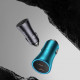 Автомобільний зарядний пристрій Baseus Golden Contactor Pro Dual Fast Charger Car Charger C+C 40W Blue (CGJP000003)