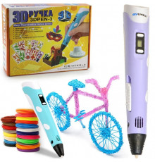 НЕТУ Ручка 3D-PEN-3 (пластик - PLA високої t °) // [101] (60 шт/ящ)