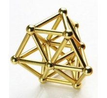 РАСПРОДАЖА Нео куб стержни Золотой (100 шт/ящ)