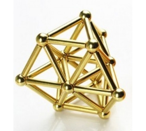 РАСПРОДАЖА Нео куб стержни Золотой (100 шт/ящ)