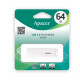 Флеш-накопичувач Apacer USB 2.0 AH336 64Gb White (AP64GAH336W-1)