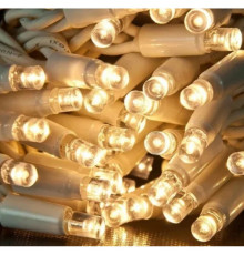 Гирлянда RD-7056 300LED УЛИЦА Провод-Белый, Цвет ламп-Тёплый [309] (30 шт/ящ)