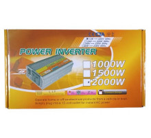 НЕТУ Преобразователь напряжения с 12V→220V 2000W (20 шт/ящ)