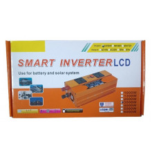 НЕТУ Преобразователь напряжения с 12V/24V→220V (3000W) LCD SMART (20 шт/ящ) @