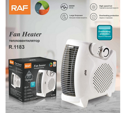 Тепловентилятор дуйка RAF 1183 [4] (20 шт/ящ)