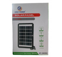 Зарядное устройство EP-0606A с солнечной панелью 5в1 6V 6W // (30 шт/ящ)