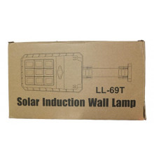 Прожектор LED настенный LL-69T сенсорный уличный с солнечной панелью и пультом // (40 шт/ящ)
