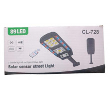 Прожектор LED настенный CL-728 сенсорный уличный с солнечной панелью и пультом // (50 шт/ящ)