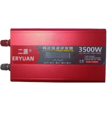 НЕТУ Преобразователь напряжения с 12V→220V (3500W) ЧИСТЫЙ СИНУС LCD Z1B // [309] // [400] (9 шт/ящ)