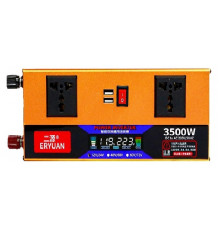 НЕТУ Преобразователь напряжения с 12V/24V→220V (3500W) LCD SMART // [309] (20 шт/ящ)