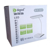 НЕТУ Лампа настольная LED DIGAD 1937 (Сенсор) (48LED-5730) (4W) (3000-6000K) (Аккум-18650 2шт (6000mAh)) (24 шт/ящ)
